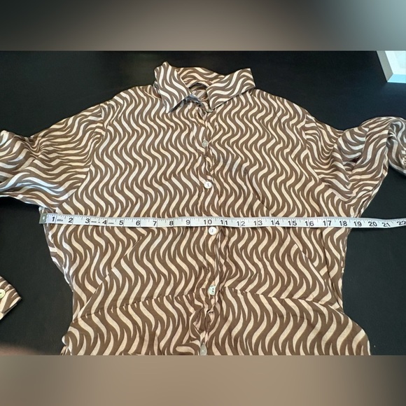 ZARA Front Tie Dress size M NWOT - Picture 10 of 15